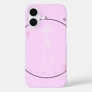 Coque Pour iPhone 16 boîtier iphone 16 fleur dans une bouteille