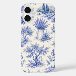 Coque Pour iPhone 16 boîtier Iphone 16 lavande vintage