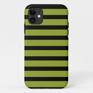 Coque Case-Mate Pour iPhone Boîtier iPhone 5 Barely There Noir Rayures Vertes