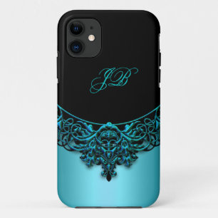 Coque Case-Mate Pour iPhone Boîtier iPhone 5 Case-Mate Teal Blue Noir