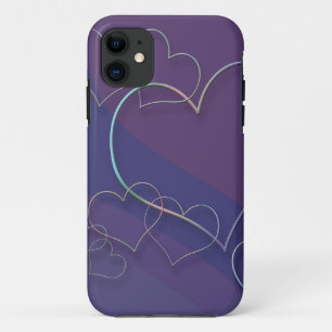 Coque iPhone 11 Boîtier iPhone 5 Cœurs Liés