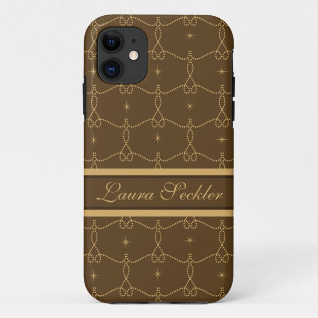 Coques Case-Mate iPhone Boîtier iphone 5 motif marron royal (Dos)