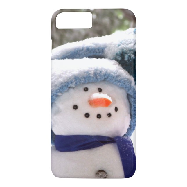 Coques Case-Mate iPhone Boîtier iPhone 7 Bonhomme de Neige Fait Main (Dos)