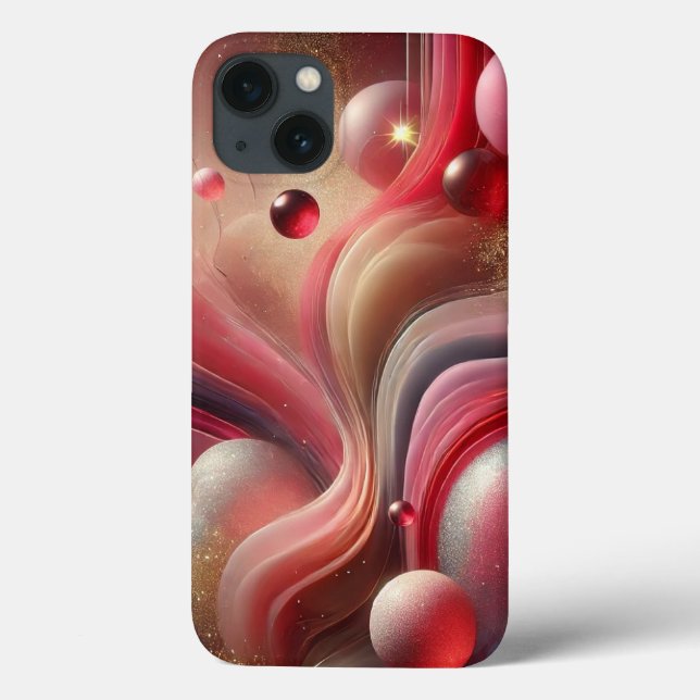 Coques Case-Mate iPhone Boîtier iPhone Abstrait Rose (Verso)