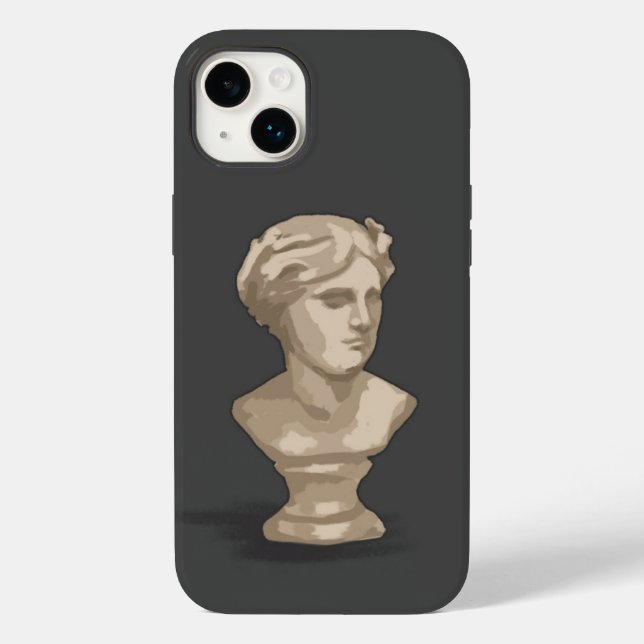 Coques Case-Mate iPhone Boîtier iPhone avec œuvre d'art de buste (Verso)