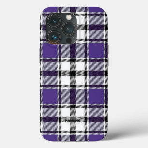 Case-Mate iPhone Case Boîtier Iphone Carreaux Violet HAMbWG