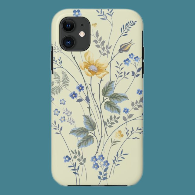 Coques Case-Mate iPhone Boîtier iPhone Case-Mate floral à fleurs sauvages (Créateur téléchargé)