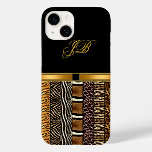 Coque Pour iPhone 14 Boîtier iPhone Case-Mate Or Noir