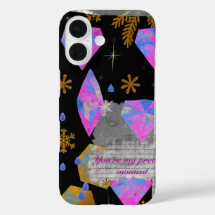Coque Pour iPhone 16 Boîtier iPhone Diamond Precious Moment