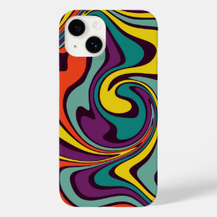 Coque Case-Mate iPhone Boîtier iPhone Effet de Marbrure de Peinture Liqui