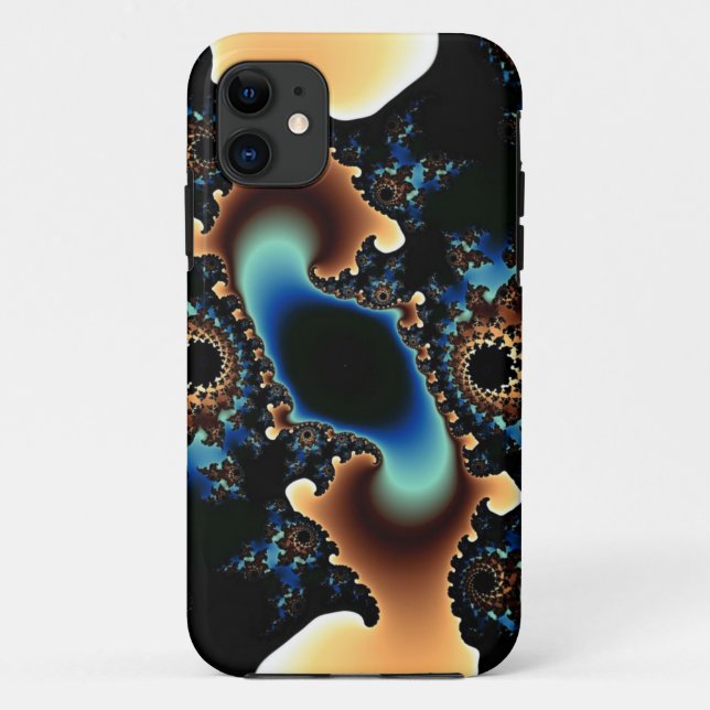 Coques Case-Mate iPhone Boîtier iphone fractal tourbillon (Dos)