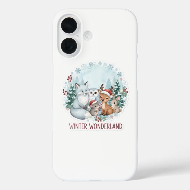 Coques Case-Mate iPhone Boîtier iPhone/iPad Créatures Mignonnes de l'Hiver (Verso)