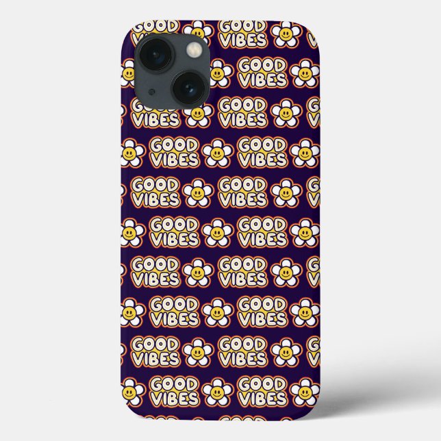 Coques Case-Mate iPhone Boîtier iPhone / iPad Daisy Good Vibes (Verso)