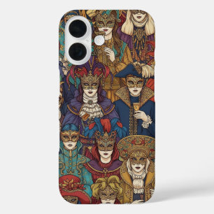 Coque Pour iPhone 16 Boîtier iPhone / iPad de Carnevale di Venezia