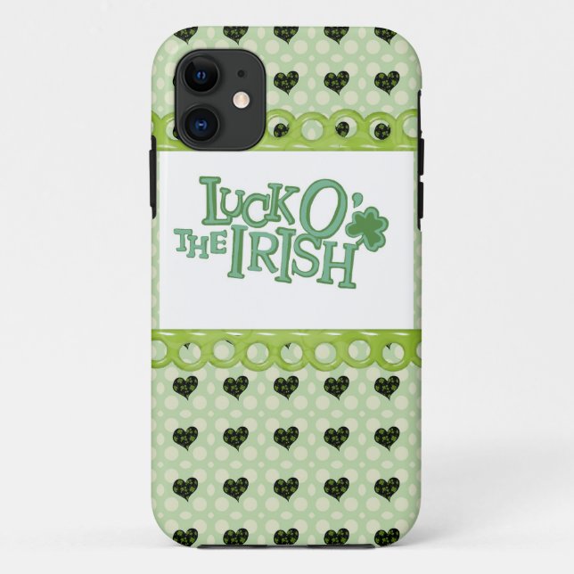 Coques Case-Mate iPhone Boîtier iPhone Lucky Irish (Dos)