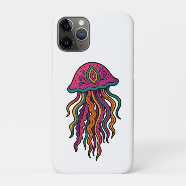 Coques Case-Mate iPhone Boîtier iPhone Méduse Vibrante (Dos)