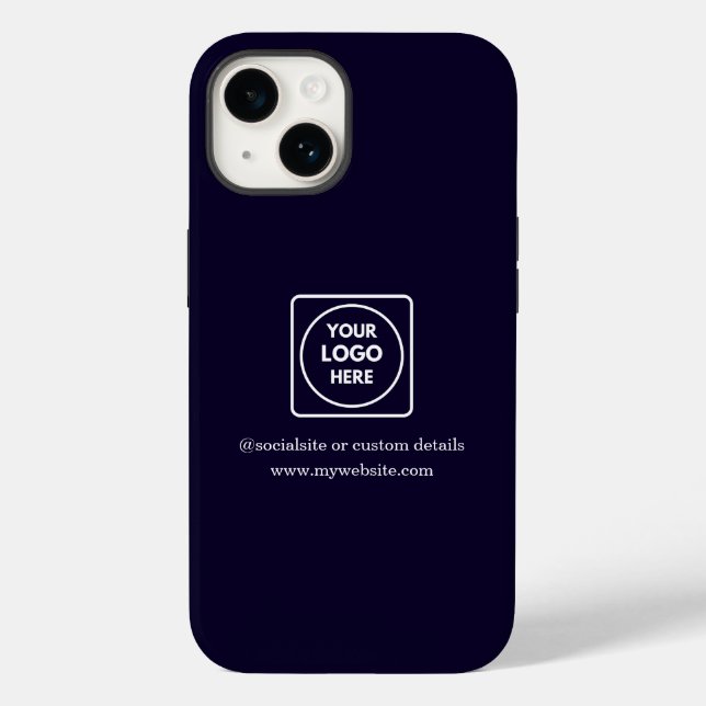 Coques Case-Mate iPhone Boîtier iPhone personnalisé avec logo d'entreprise (Verso)