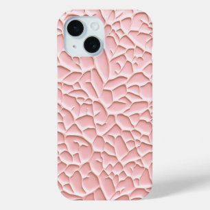 Coque Case-Mate iPhone Boîtier iPhone rose doux avec relief texturé