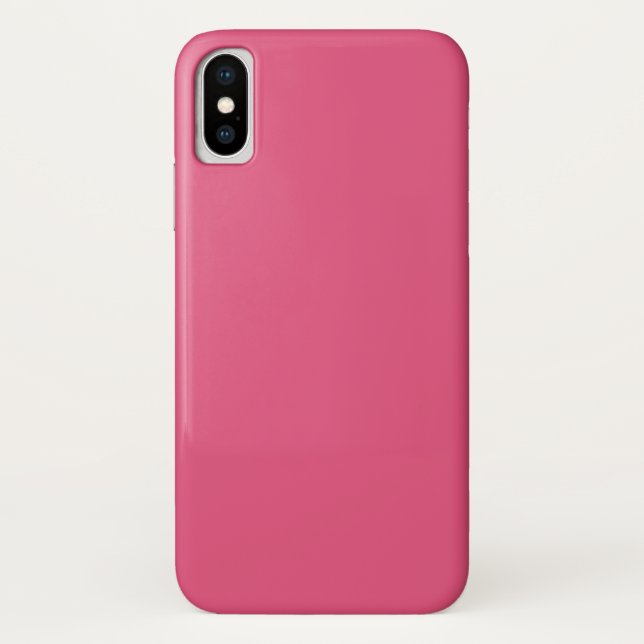 Coques Case-Mate iPhone Boîtier iPhone X Rose foncé (Dos)
