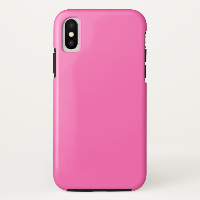 Coques Case-Mate iPhone Boîtier iPhone XS résistant rose chaud (Dos)