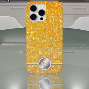 Coque Case-Mate iPhone Boîtier monogramme de parties scintillant pétillan