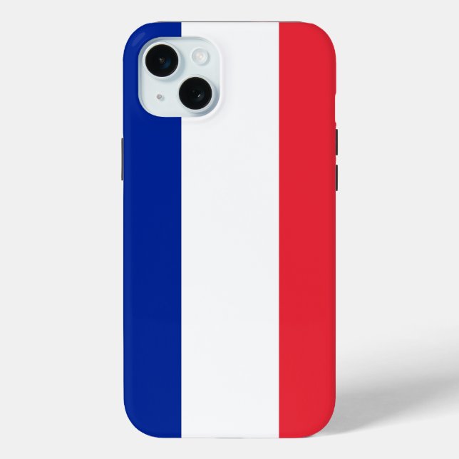 Coques Case-Mate iPhone Boîtier pour Apple iPhone 15 Plus, drapeau de la F (Verso)