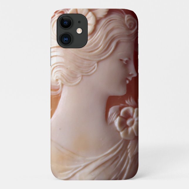 Coques Case-Mate iPhone Boîtier pour iPhone Case-Mate à cameo antique, cam (Dos)