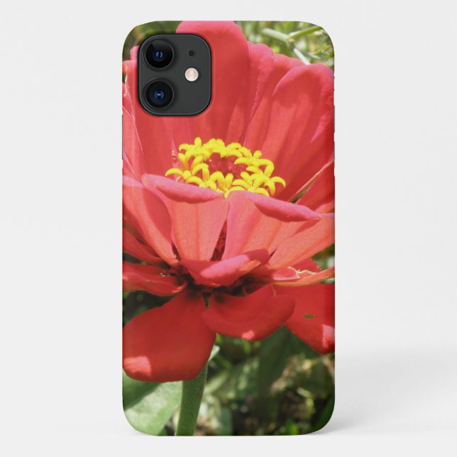 Coques Case-Mate iPhone Boîtier Red Zinnia iPhone 3 (Dos)