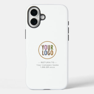 Coques iPhone 16 Plus Boîtier robuste iPhone 16 Plus Mate avec logo d'en