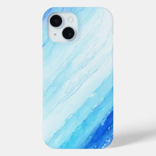 Coque Case-Mate iPhone Boîtier téléphonique Abstrait Blue Gradient