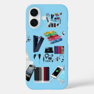 Coque Pour iPhone 16 Boîtier téléphonique Abstrait minimal esthétique -
