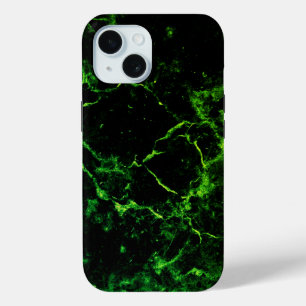 Coque Case-Mate iPhone Boîtier téléphonique Abstrait noir et vert