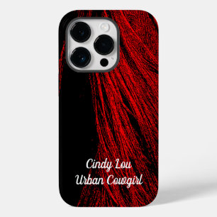 Coque Case-Mate iPhone Boîtier téléphonique Abstrait Red Horse Mane