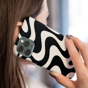 Coque Case-Mate iPhone Boîtier téléphonique Abstrait Retro Liquid Swirl M