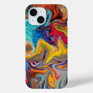Coque Case-Mate iPhone Boîtier téléphonique Abstrait Swirl psychédélique