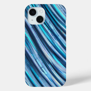 Coque Case-Mate iPhone Boîtier téléphonique Abstrait Turquoise Wave Motif