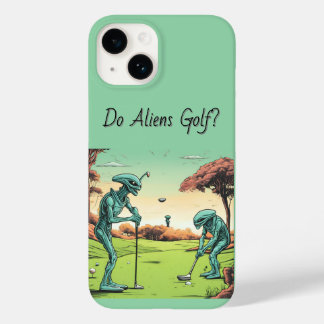 Coque Case-Mate iPhone Boîtier téléphonique Alien Golfers