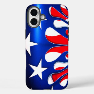 Coque Pour iPhone 16 Plus Boîtier téléphonique American Flag Design