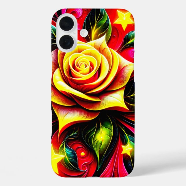 Coques Case-Mate iPhone Boîtier téléphonique Art rose (Verso)