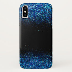 Case-Mate iPhone Case Boîtier téléphonique bleu Parties scintillant