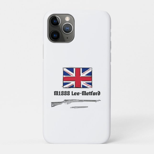 Coques Case-Mate iPhone Boîtier téléphonique britannique P1888 Lee Metford (Dos)