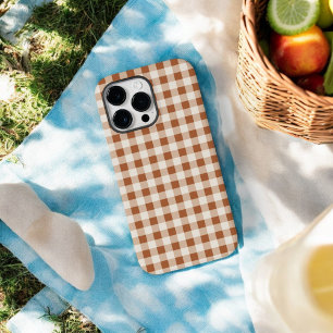 Coque Case-Mate iPhone Boîtier téléphonique Brown beige Buffalo plaqué po