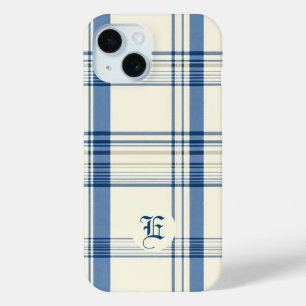 Coque Case-Mate iPhone Boîtier téléphonique classique bleu et crème