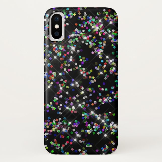 Coques Case-Mate iPhone Boîtier téléphonique Confetti à Parties scintillan (Dos)