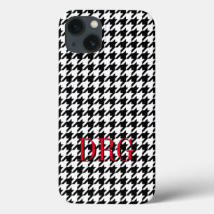 Case-Mate iPhone Case Boîtier téléphonique Coque-Mate Houndstooth Apple