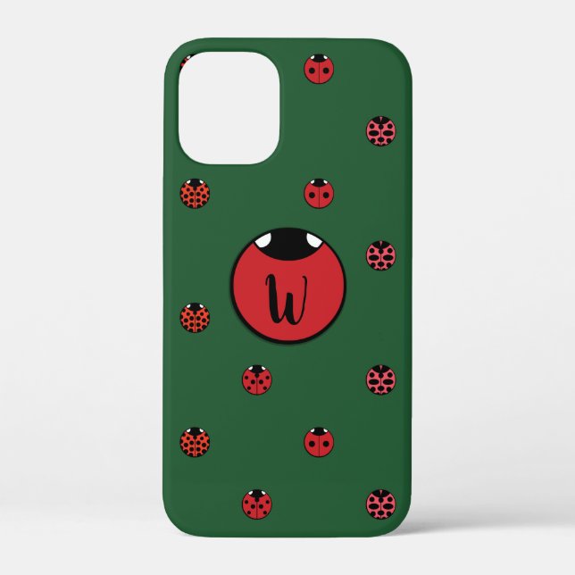 Coques Case-Mate iPhone Boîtier téléphonique Coque-Mate Pois Ladybug (Verso)