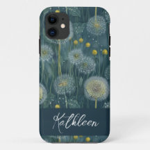 Boîtier téléphonique Dandelion pour une dame