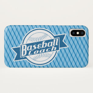Coques Pour iPhone Boîtier téléphonique de baseball Coach