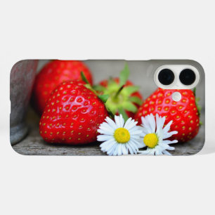Coque Pour iPhone 16 Plus Boîtier téléphonique de fraises