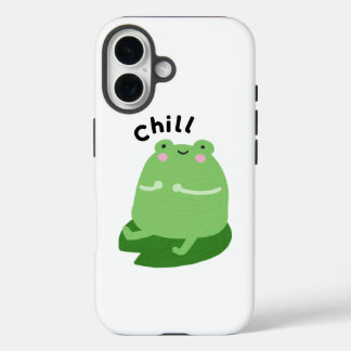Coque Pour iPhone 16 Boîtier téléphonique de grenouille réfrigérée